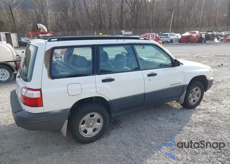 2002 Subaru Forester L из США, поврежденный, VIN JF1SF63552G749426